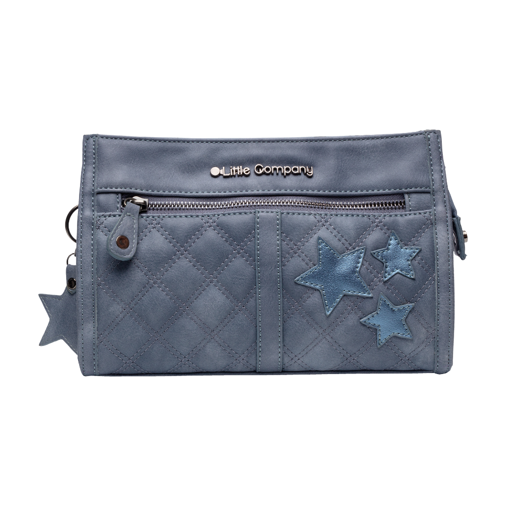 Bo Quilted children toiletbag blue